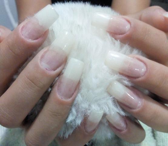 Unhas em gel com fibra - Foto 5