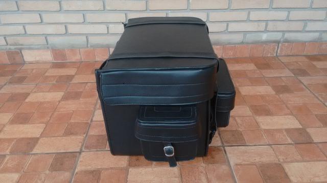 Sissy bar + Suporte de Alforge + Alforge Traseiro + Alforge Frontal - Shadow 600 - Foto 5