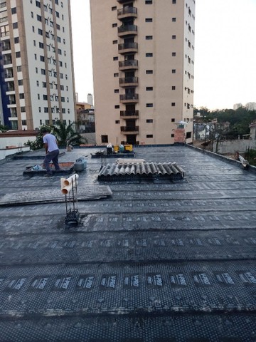 Manta asfaltica / aplicação 