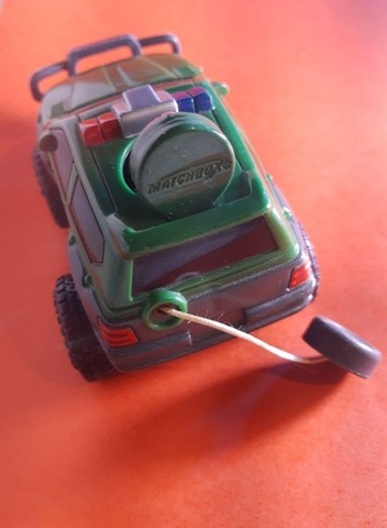 Jeep Florestal, MATCHBOX plástico Rígido com Fricção,Matell 2001 - Foto 5