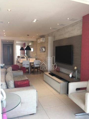 Apartamento com 3 dormitórios à venda, 105 m² por R$ 940.000 - Icaraí - Niterói/RJ - Foto 7