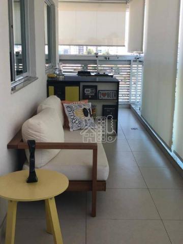 Apartamento com 3 dormitórios à venda, 105 m² por R$ 940.000 - Icaraí - Niterói/RJ - Foto 3