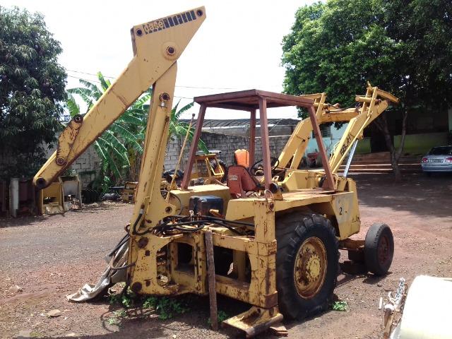 Chassi e peças Retro escavadeira Case 580H ano 88 - Foto 3
