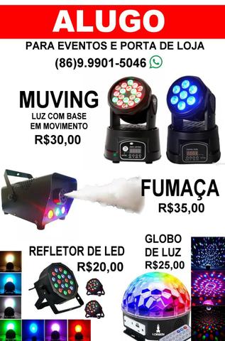Alugamos iluminação