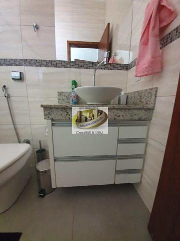 Casa à venda com 3 dormitórios em Parque são carlos, Três lagoas cod:408 - Foto 8