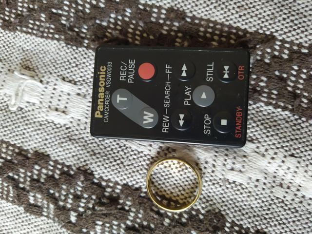 Controle remoto filmadora Panasonic original mod camcorder vsqw0033