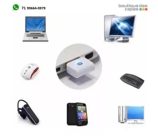 Adaptador usb Bluetooth 4.0 dongle para pc notebook computador - Foto 2
