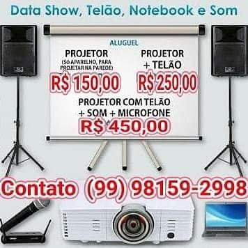 Locação de Projetores, Telão e Datashow