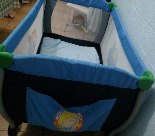 Berço Camping - semi novo - Foto 5