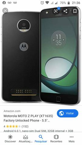 Moto z play so tem que colocar uma tela nova