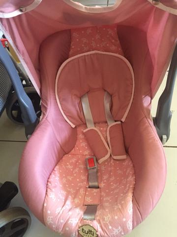 Carrinho e bebê conforto - Foto 2