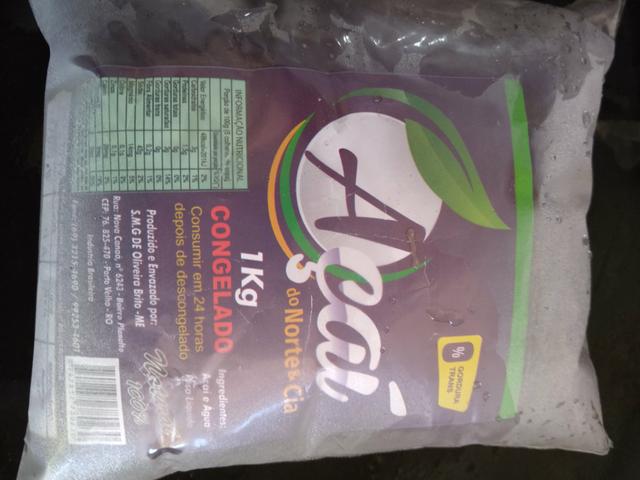 Açaí do norte Alta qualidade 5.50 por litro - Foto 2