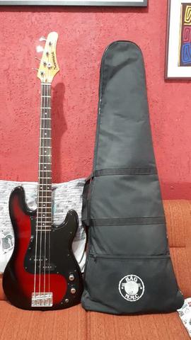 Baixo Samick Established 4 Cordas + Bag