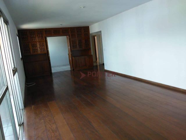 Apartamento com 3 dormitórios para alugar, 188 m² por R$ 1.700,00/mês - Setor Oeste - Goiâ - Foto 4