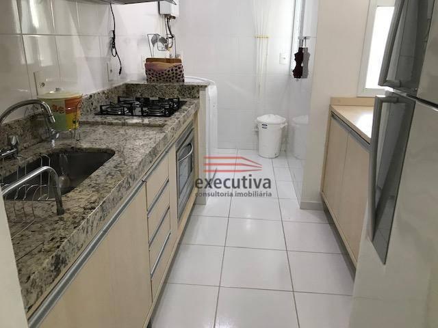 Apartamento com 1 dormitório para alugar, 57 m² por R$ 1.850,00/mês - Jardim das Colinas - - Foto 15