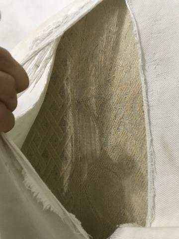 Sofá 3 lugares com capa vermelha para trocar fechada - Foto 2