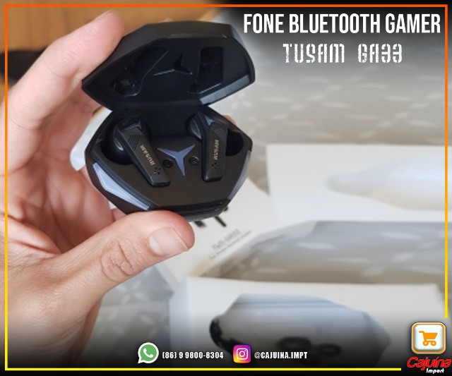 Fone Headset Tws Bluetooth 5.2 Gaming 45ms Baixa Latência M03d08sd22 - Foto 4