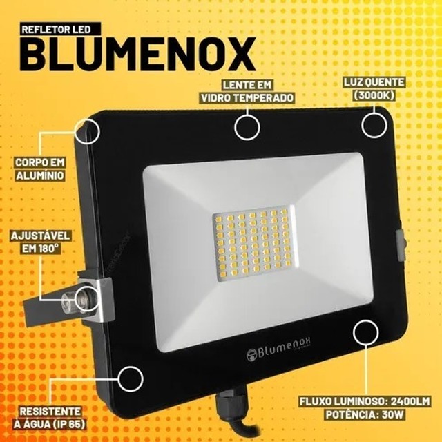 Refletor de Led 30w (3000k) - Foto 3