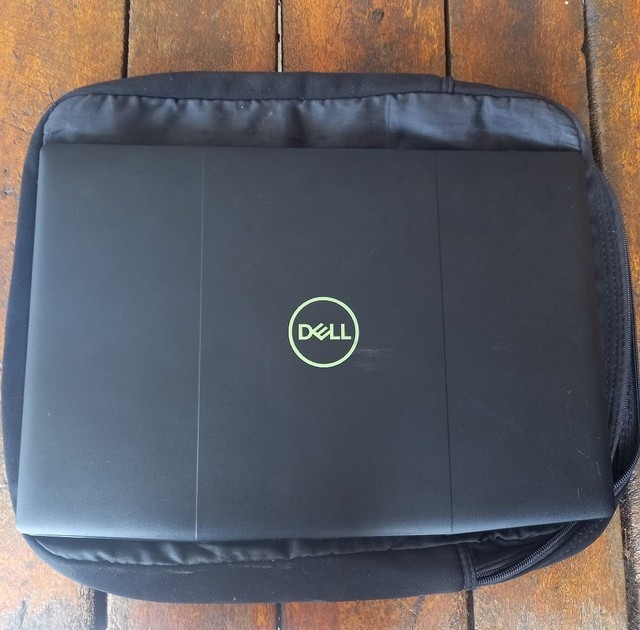 Notebook Dell G3 com GTX 1660 TI e processador i7-9750H.