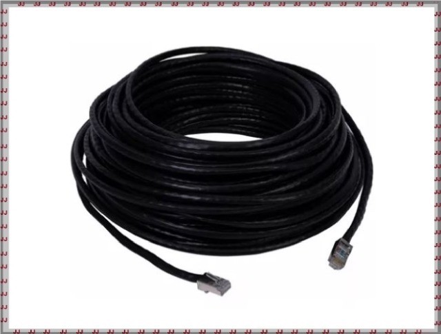 Cabo de rede interno-externo 40 metros com pontas - Cat 5e