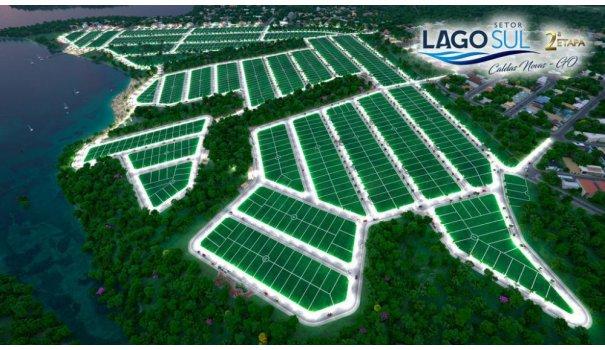 Lago Sul lotes parcelados as margens do Lago Corumbá em Caldas novas - Foto 9