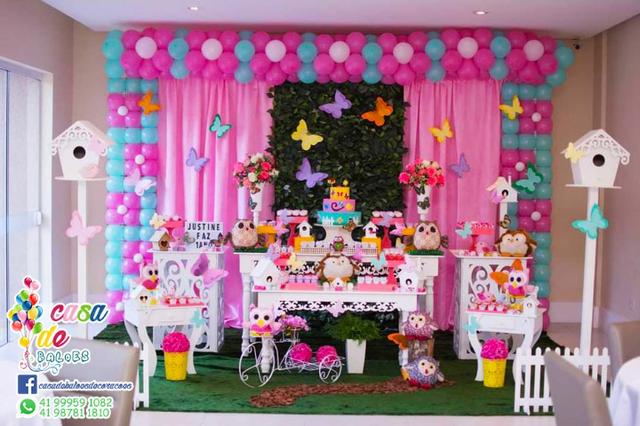 Decoração Infantil Jardim Encantado Cha de Bebe Cha de Fralda