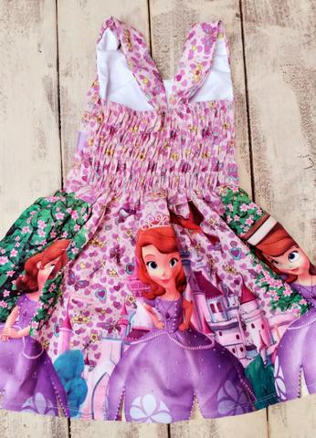 Vestido infantil Princesinha Sofia - Foto 2