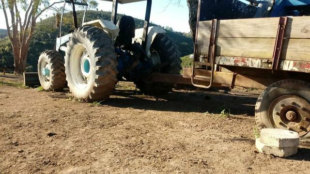 Trator Ford 7630 traçado - Foto 3