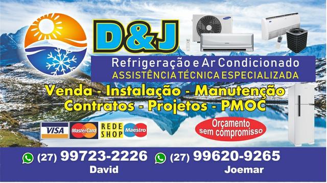 Instalação e manutenção de ar condicionado.