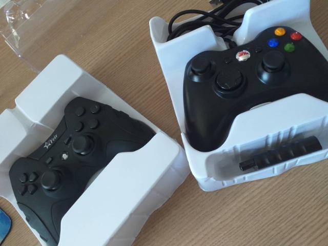 Controles para computador, com e sem fio, Xbox e PS3 - Foto 2
