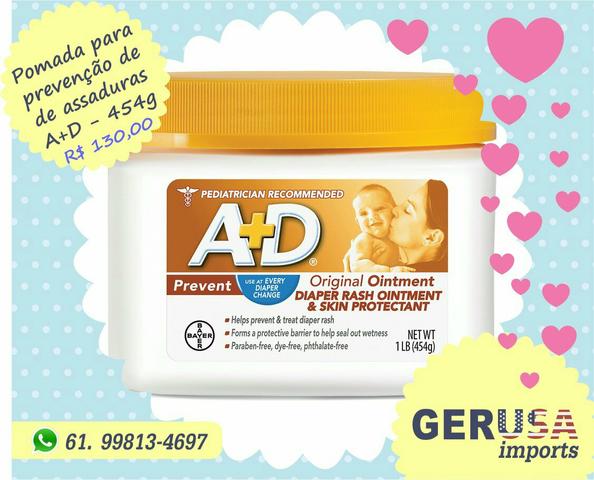 Pomada para prevenir assaduras A+D