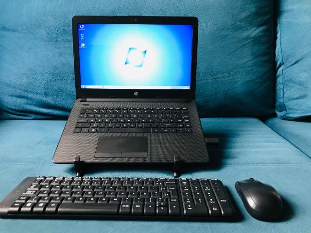 Notebook Hp Intel Dual Core 4gb Tela 14 + Teclado e mouse sem fio - Foto 3