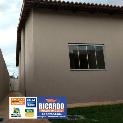 Casa 2/4 Em Goiânia com Amplo Quintal, Aceita Financiamento - Foto 2