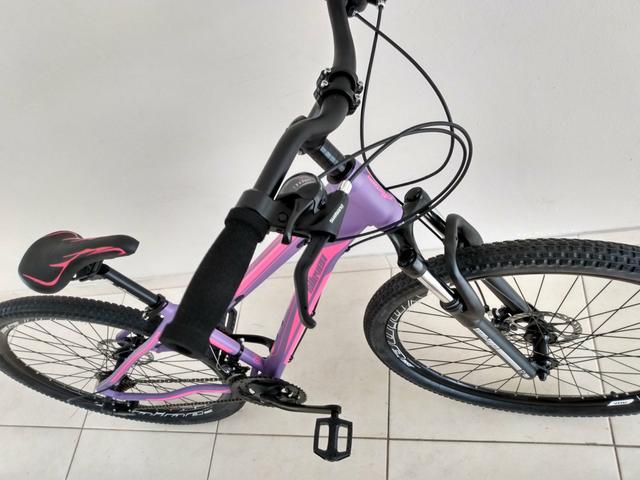 Bike 29 Feminina Tamanho 15 Shimano - Foto 6