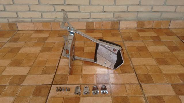 Sissy bar + Suporte de Alforge + Alforge Traseiro + Alforge Frontal - Shadow 600 - Foto 3
