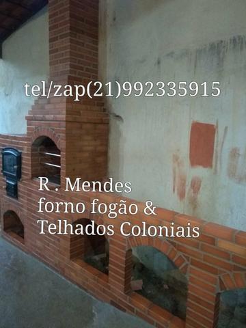 Churrasqueiras forno fogão & Telhados Coloniais