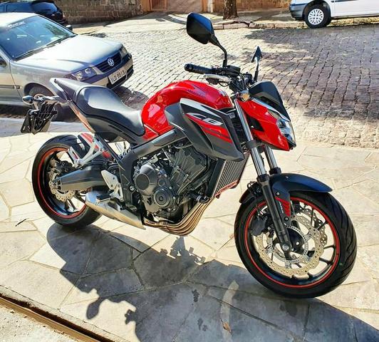 CB 650 F 2019/2019 semi nova 3.600 km