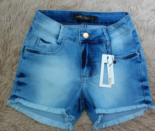 shorts jeans 30 reais