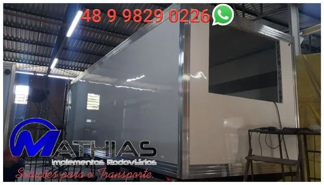 baus frigorificos 14 e 16 paletes sob encomenda modelo remanu Mathias implementos