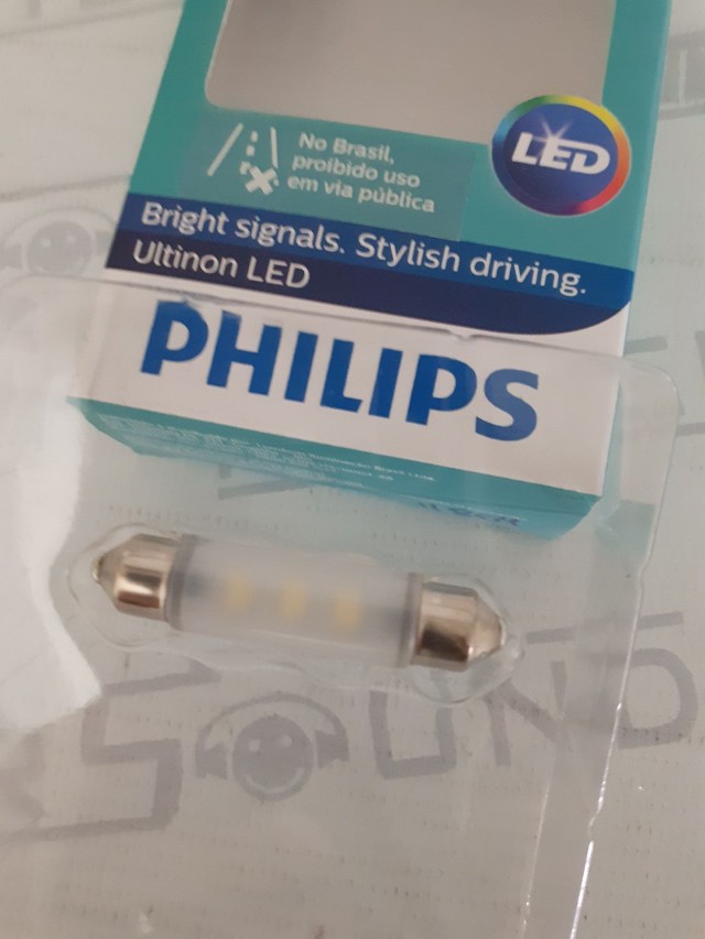 Led torpedo. Philips. 43mm. Garantia. Novo. Instalado.  - Foto 4