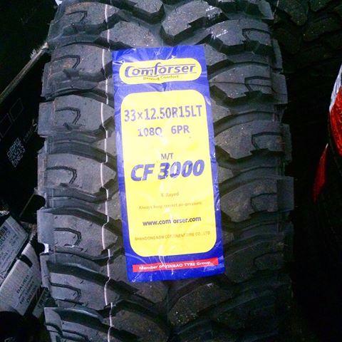 Pneu 33x12,5 15 Comforser MUD Troller Jeep Off Road