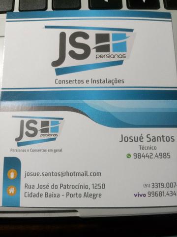 Js persianas conserto. *