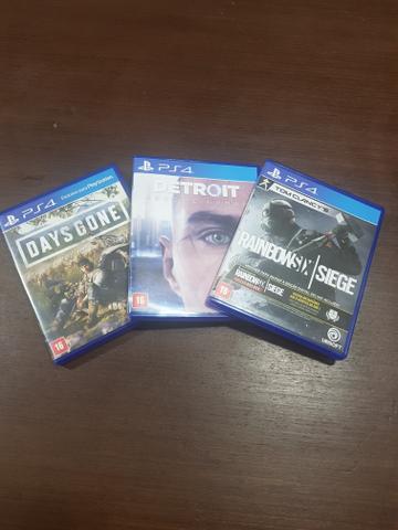 03 Jogos Ps4 originais