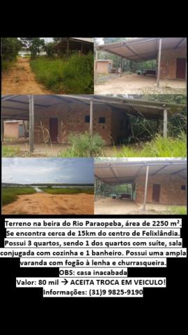 Terreno com 2250m2 em Felixlândia - Foto 2