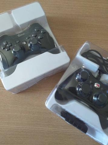 Controles para computador, com e sem fio, Xbox e PS3