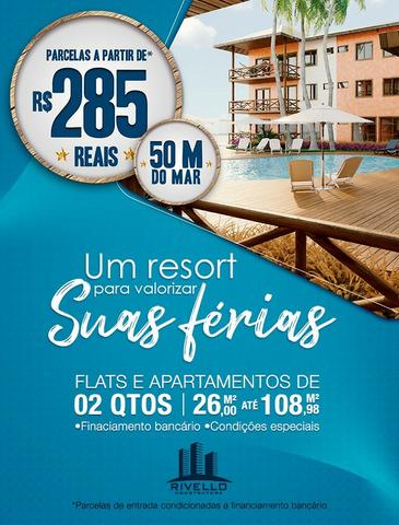 Flats e Apartamentos de 02 Quartos em Luís Correia - Foto 2