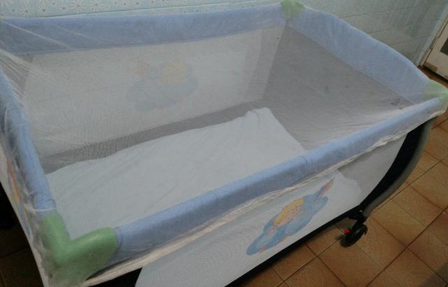 Berço Camping - semi novo - Foto 3
