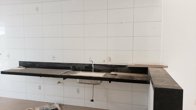 Casa nova laje 3quartos suíte churrasqueira Vila São José Vicente Pires - Foto 12