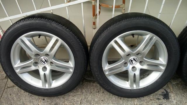 Jogo de rodas 5 furos original Honda civic Exs aro 16 - Foto 5