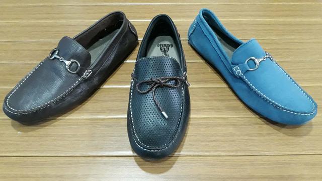 Sapatos couro!